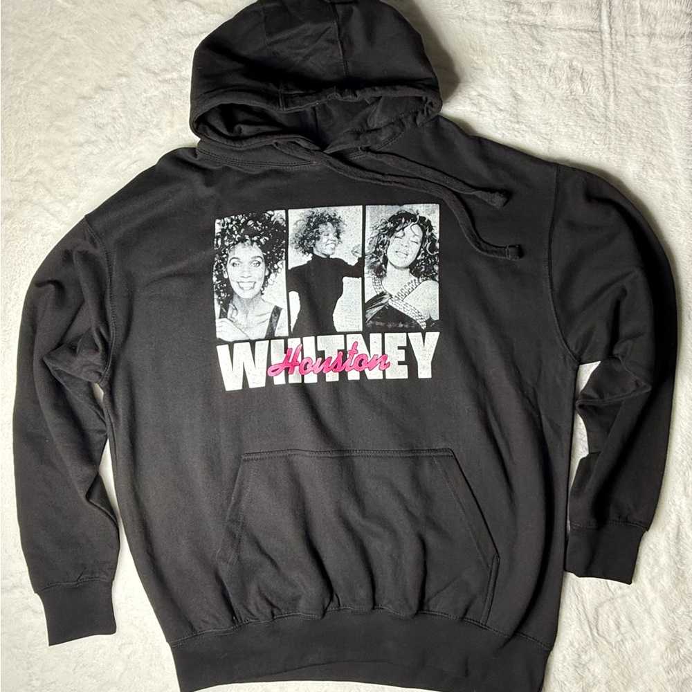Whitney Houston Tour Photo Print Hoodie - Picture 2 of 6